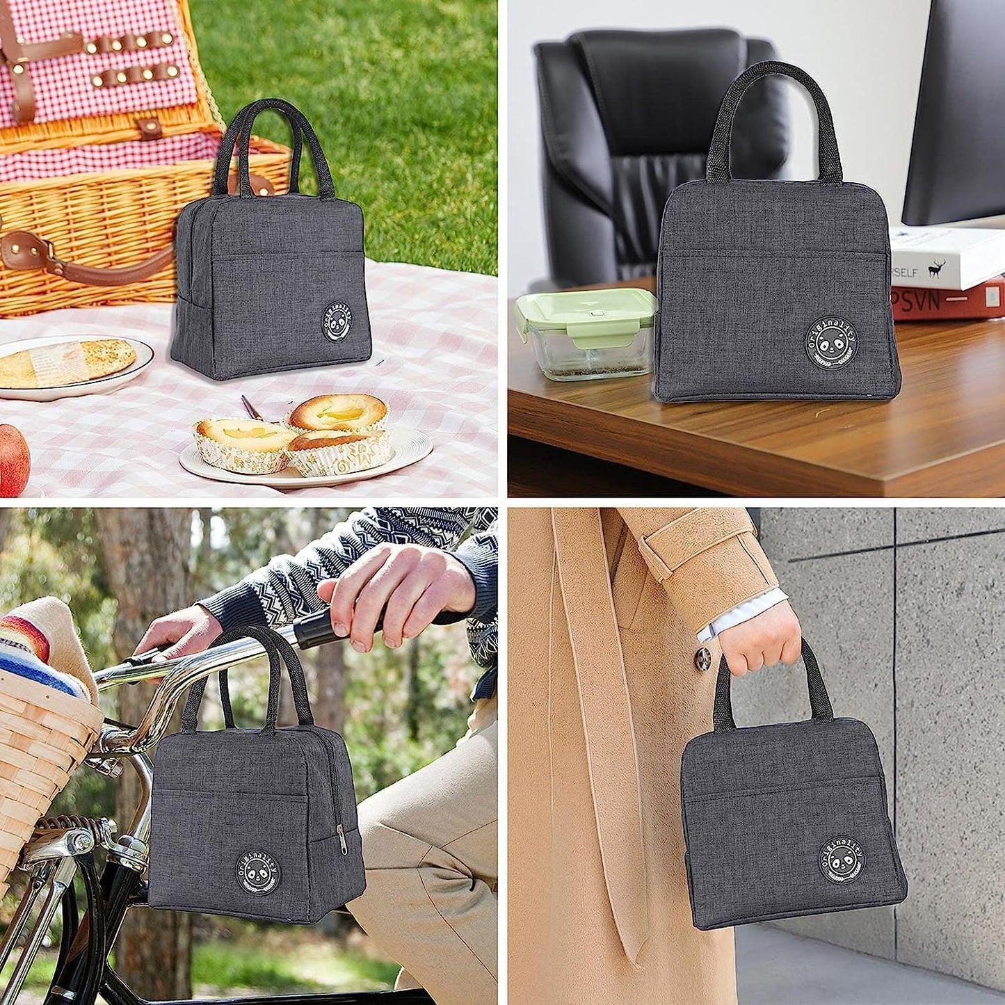 Tiffin Bag Grey