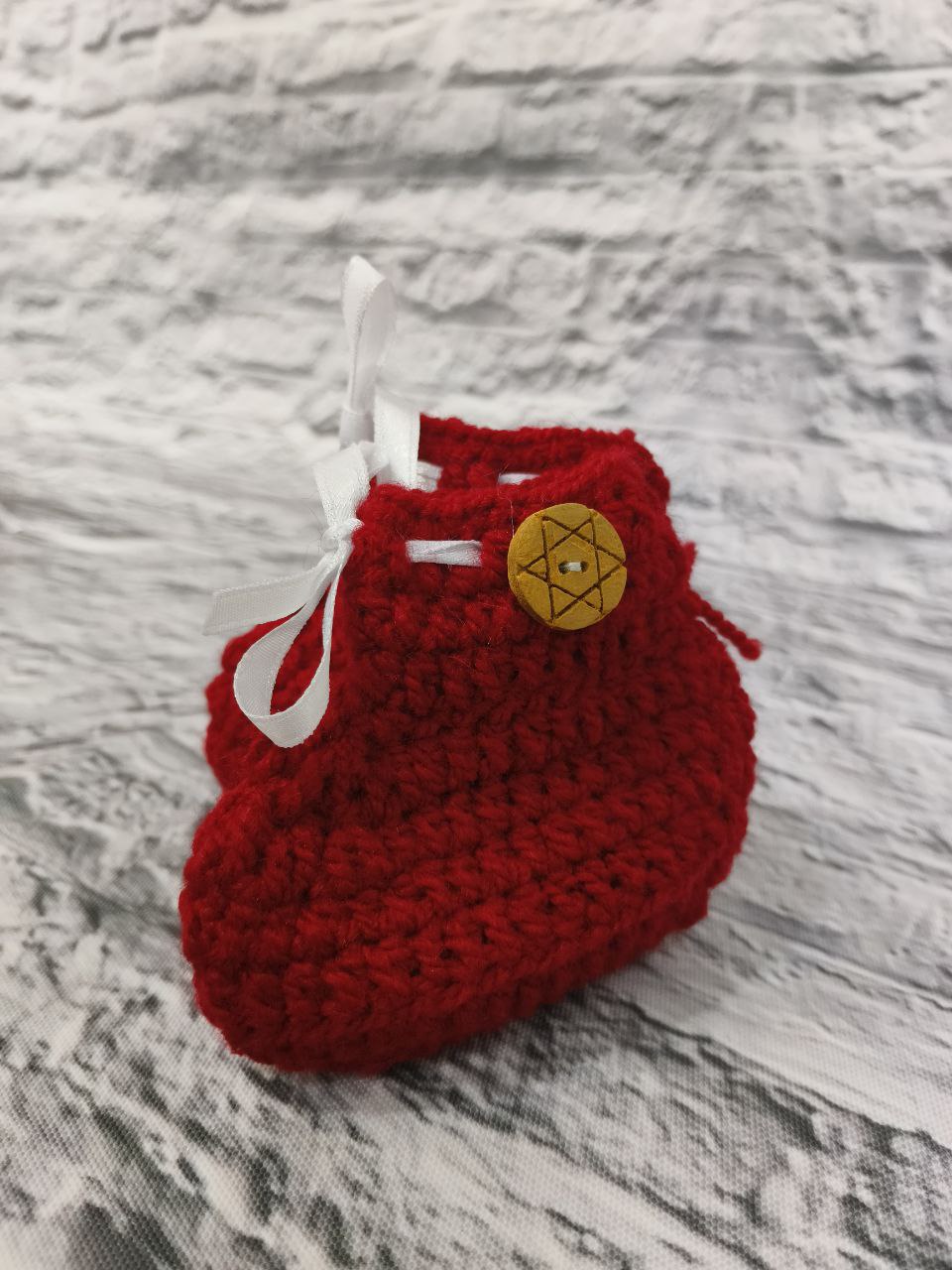 Kids Woolen Socks Red