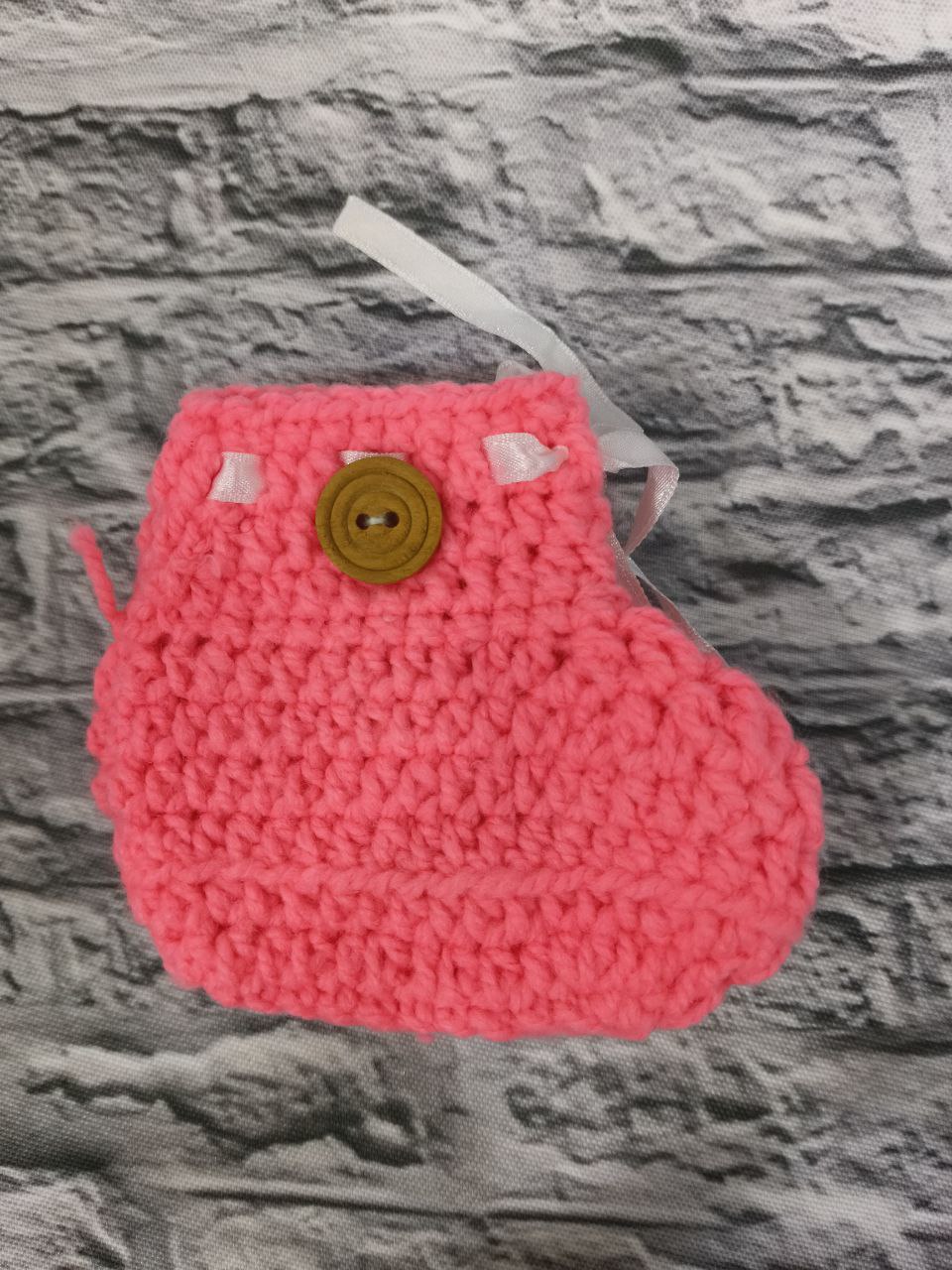 Kids Woolen Socks Pink