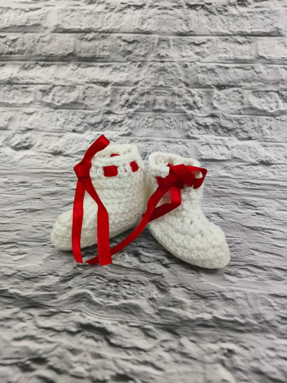 Kids Woolen Socks White