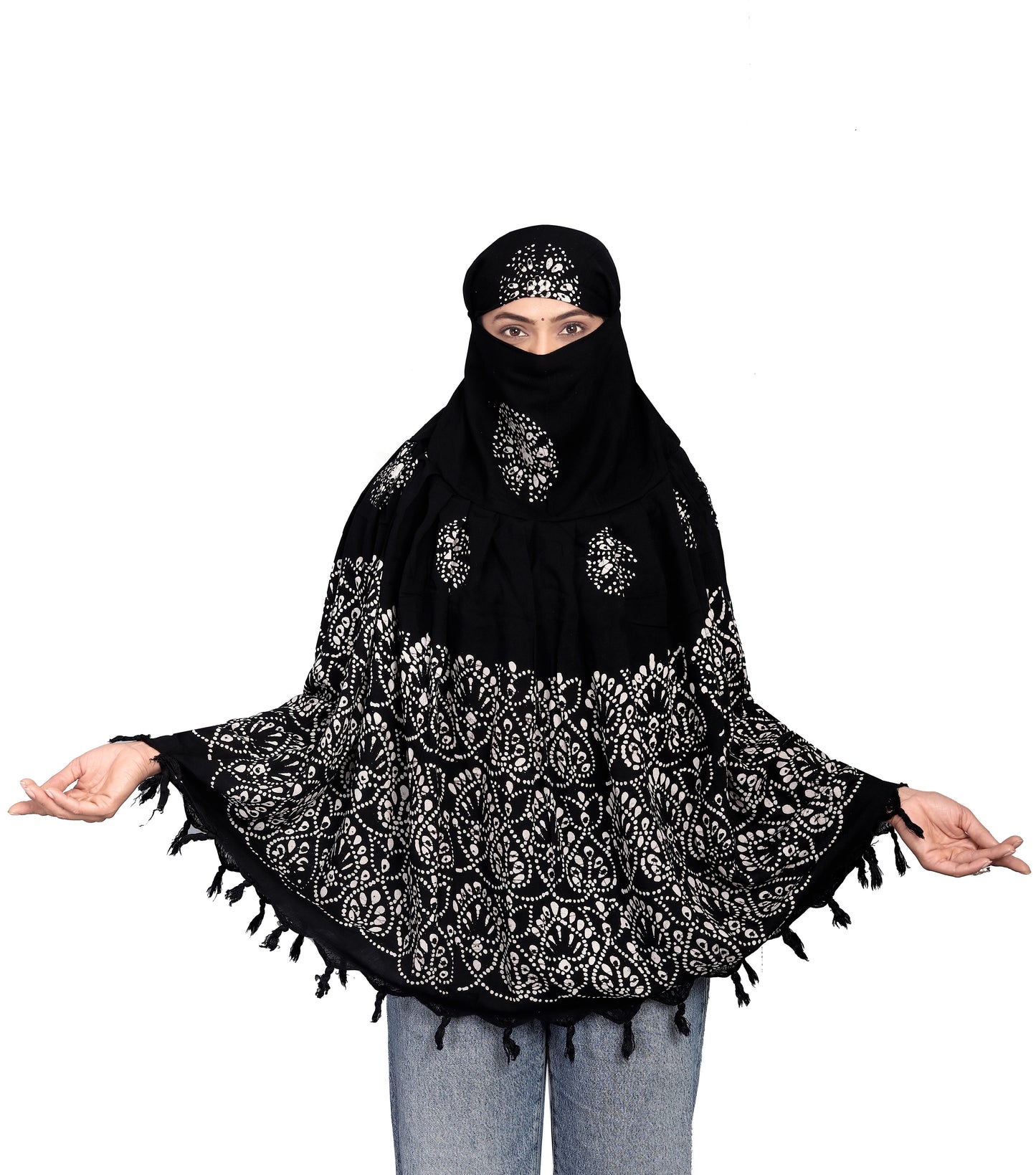 Wex Batik Scarf (Black)