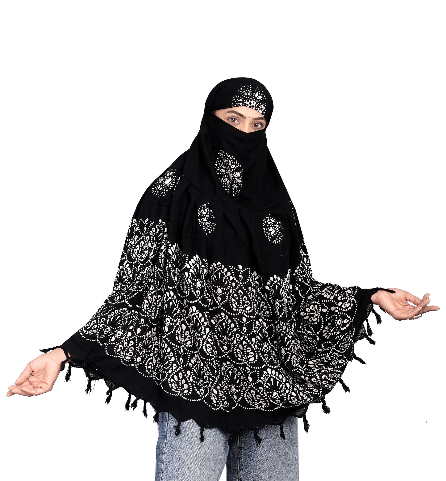 Wex Batik Scarf (Black)