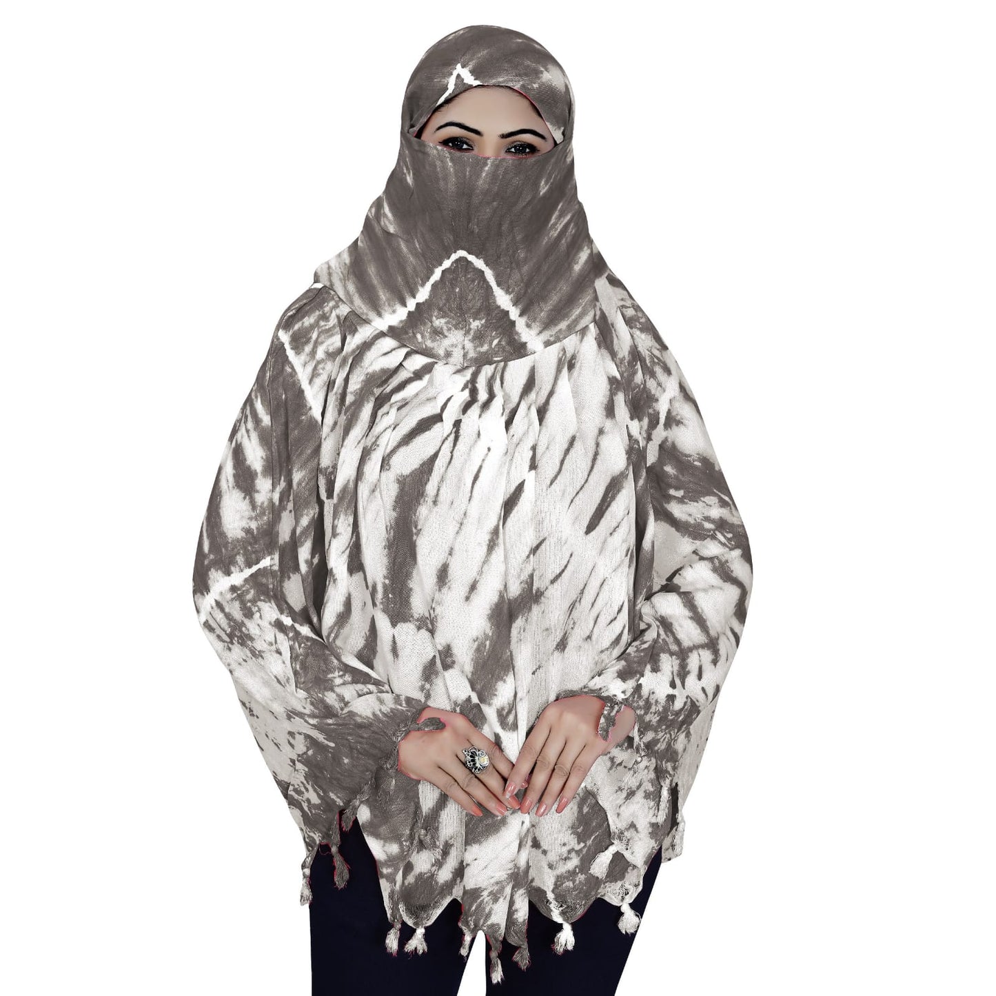 Smoke Printing Scarf Mehndi