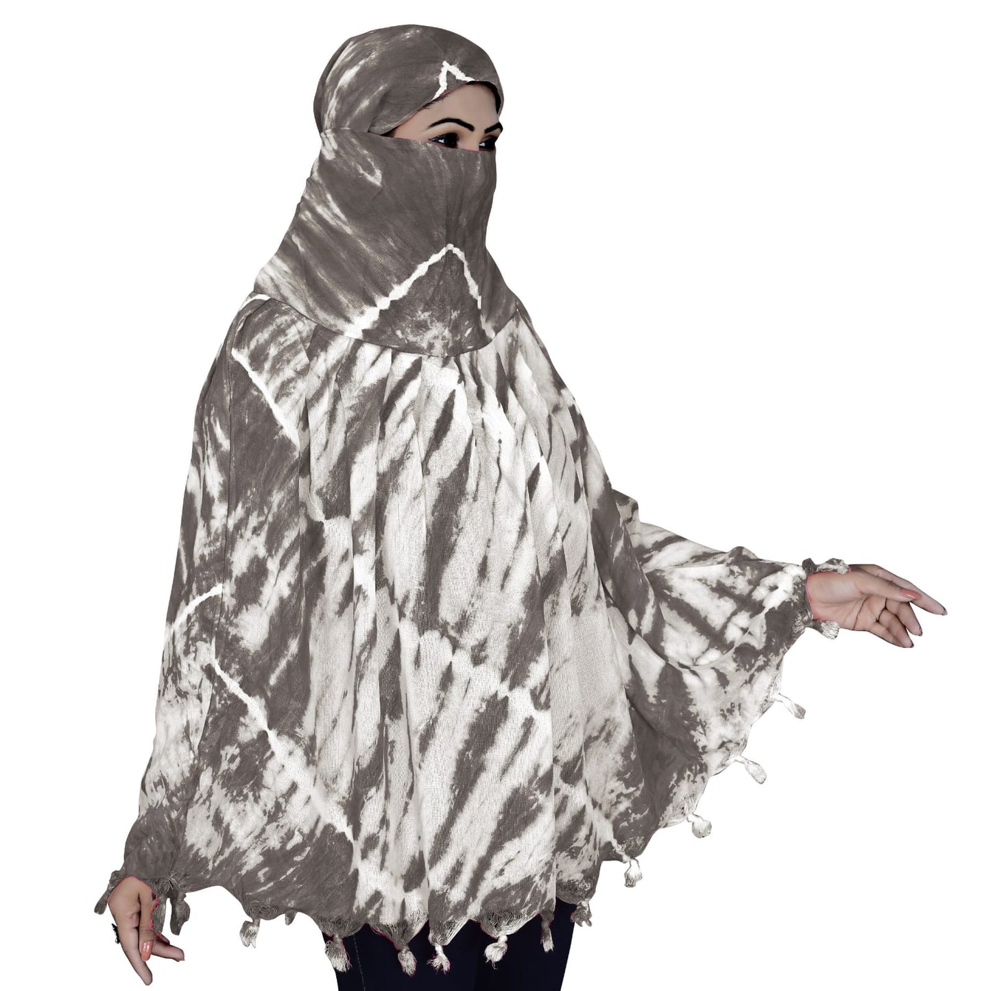 Smoke Printing Scarf Mehndi