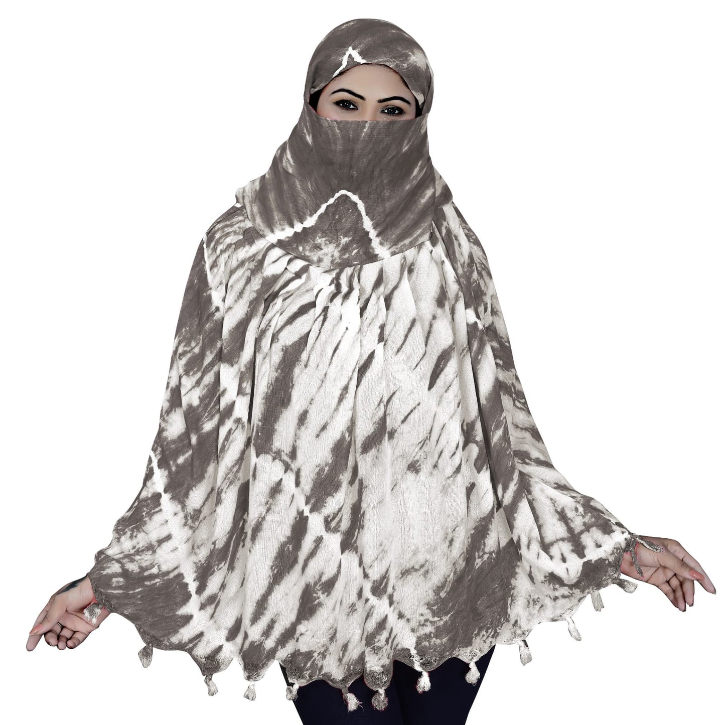 Smoke Printing Scarf Mehndi