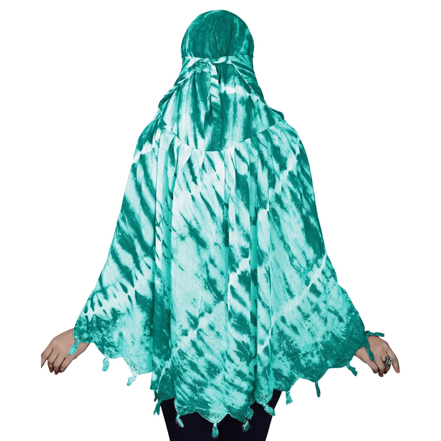 Smoke Printing Scarf C-Green