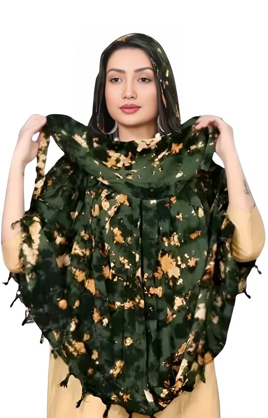 Fouji cotton Scarf (Green)