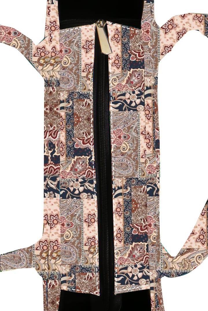 Premium Digital Print Ethnic Tote Hand Bag Custom Printed Accessories Fashion with Ethnic & Contemporary Designs