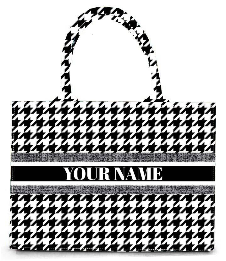 Premium Digital Print Hand Bag  Custom Name  Printed Products