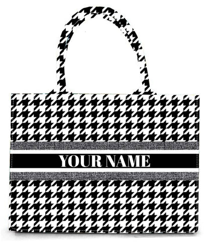Premium Digital Print Hand Bag  Custom Name  Printed Products