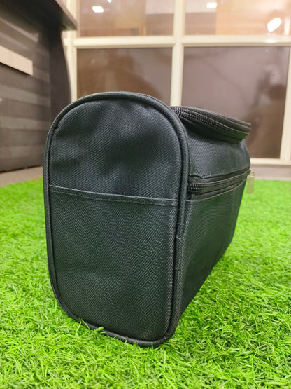 Toiletry Mackup Cosmetic Bag Black
