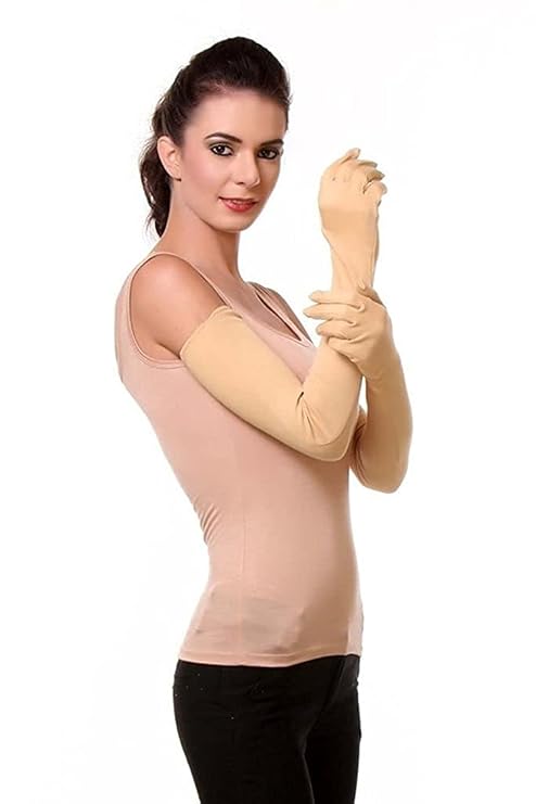 Ladies ARM Sleeve Cream