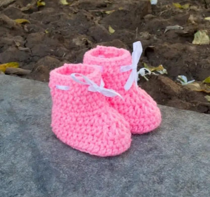 Kids Woolen Socks Pink
