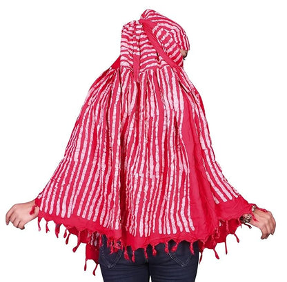 Lining Scarf (Pink)
