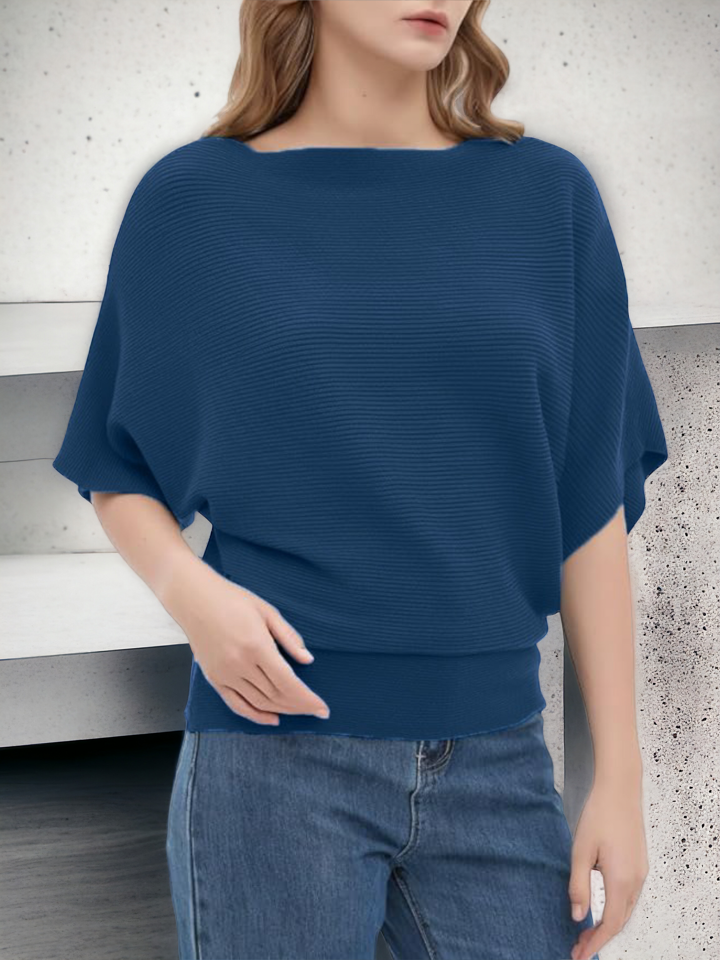 Oversized Batwing Top – Effortless Style & Comfort