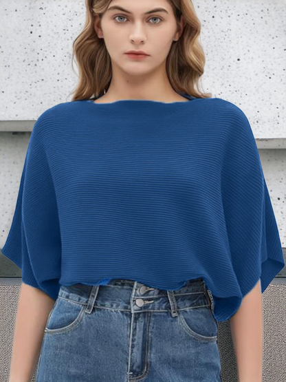 Oversized Batwing Top – Effortless Style & Comfort