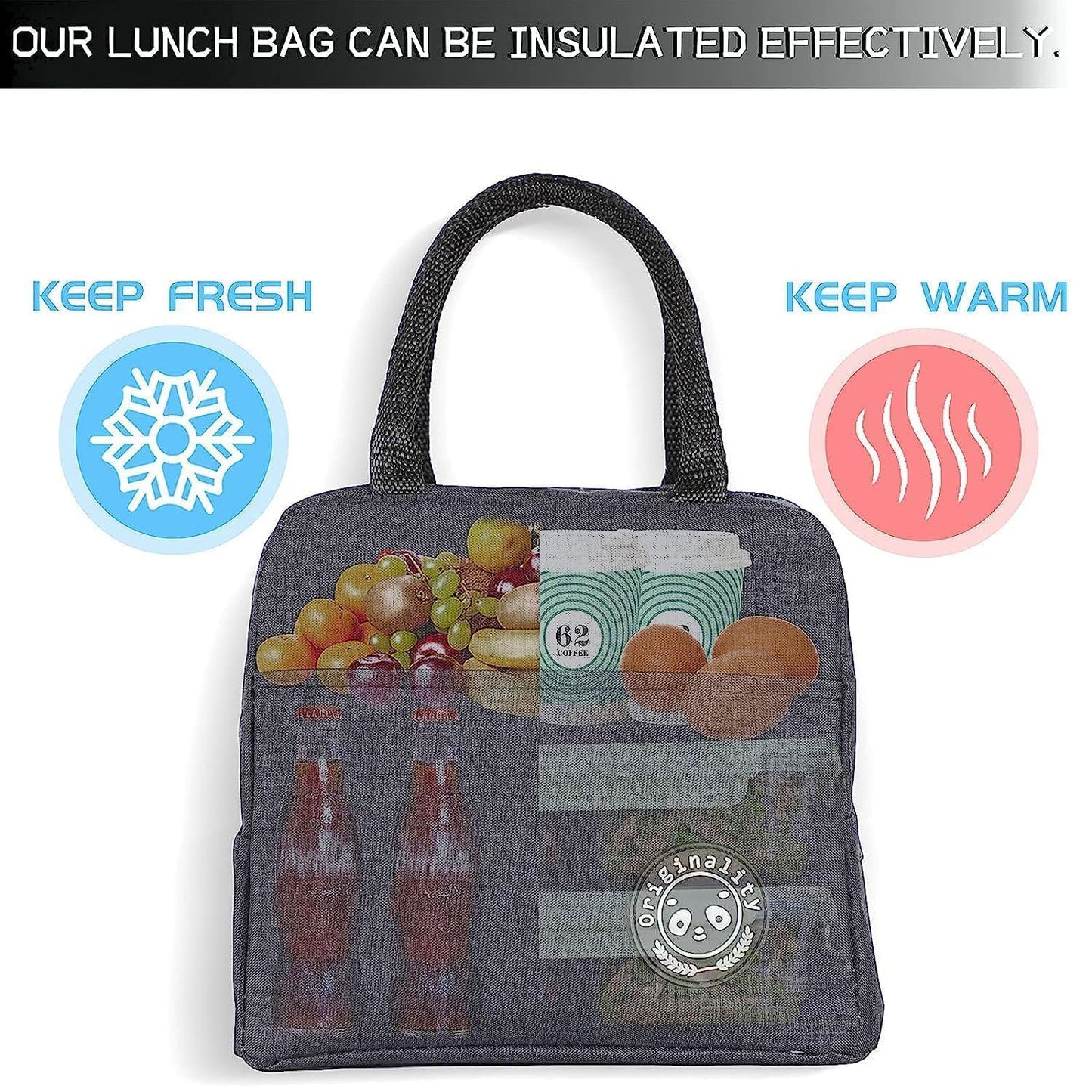 Tiffin Bag Grey