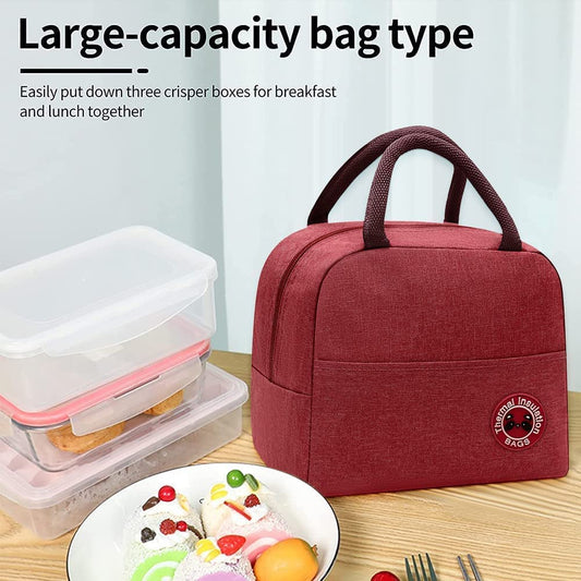 Tiffin Bag Maroon