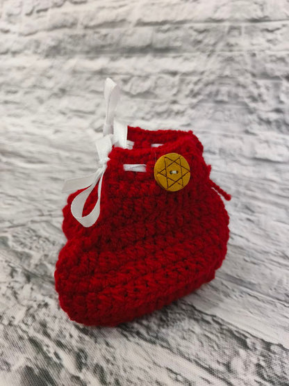 Kids Woolen Socks Red