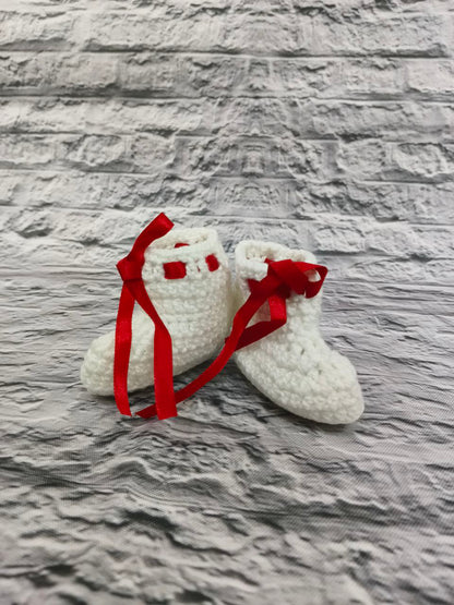 Kids Woolen Socks White
