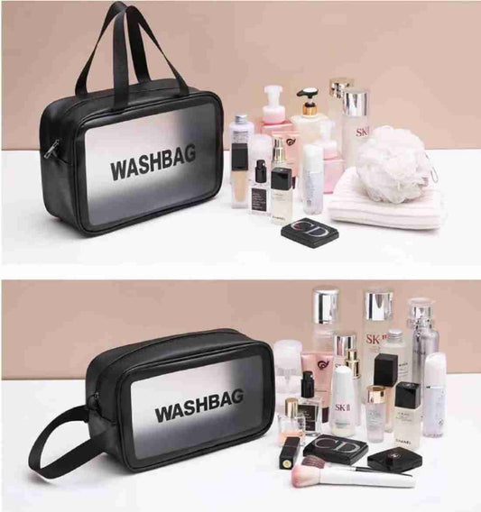 PVC Wash Bag Black