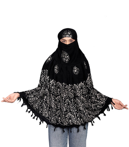 Wex Batik Scarf (Black)