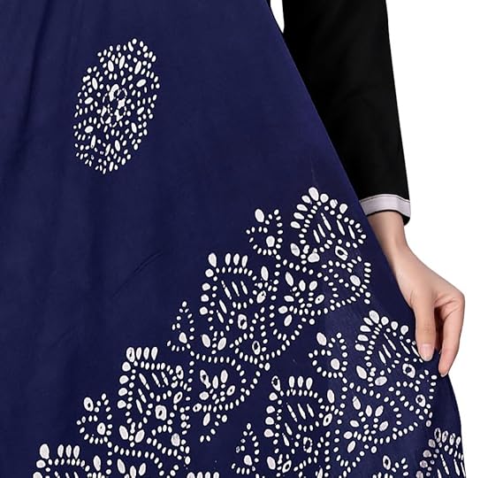 Wex Batik Navy Blue Dupatta