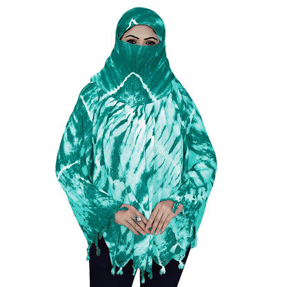 Smoke Printing Scarf C-Green